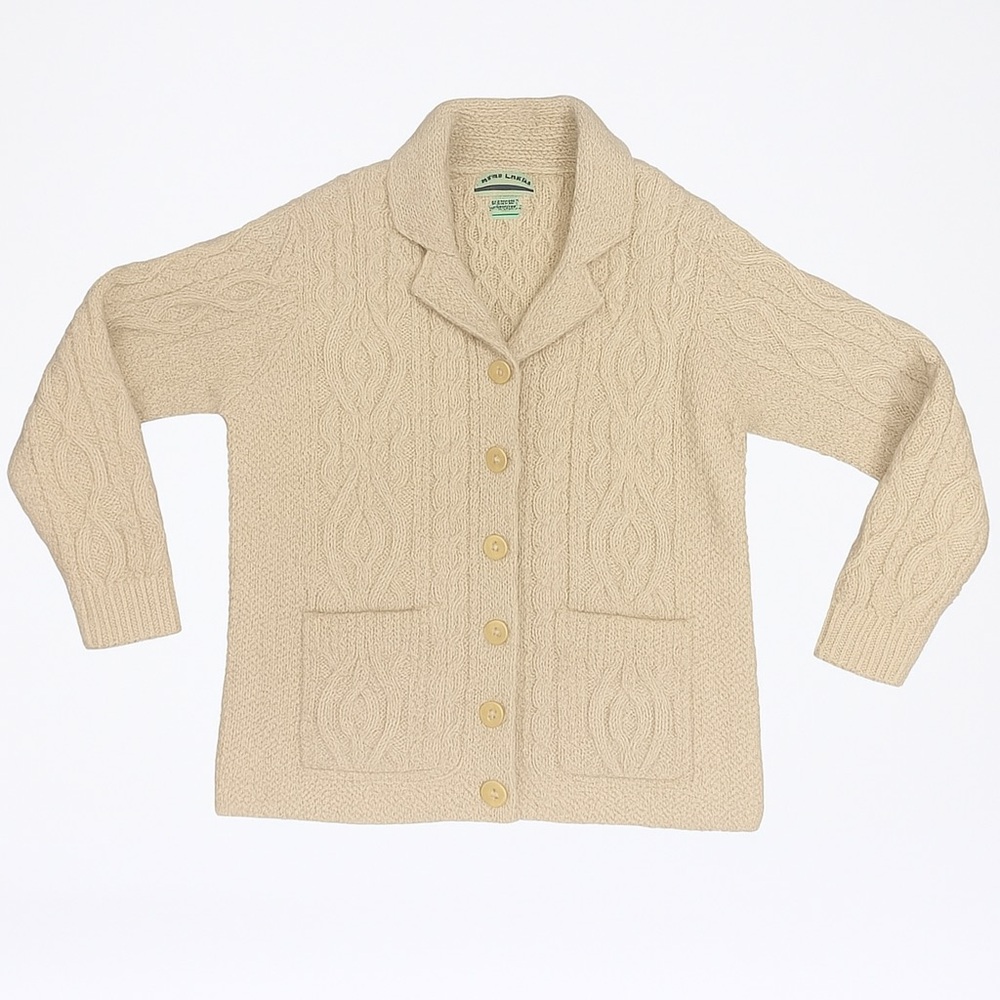 🧶‎ Aran Crafts Ireland Merino Wool Cardigan | Size M